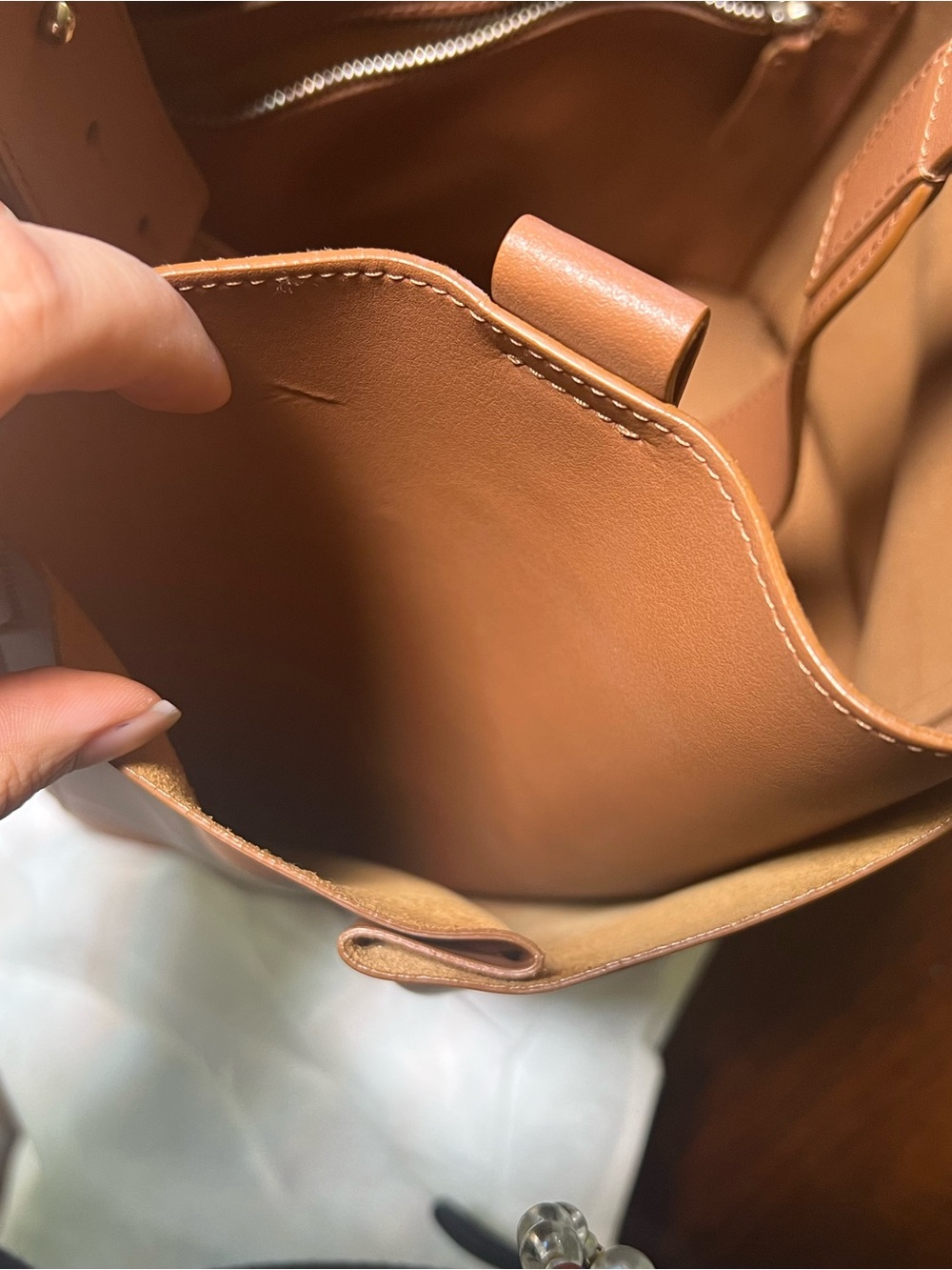 Everlane Brown Leather Tote Bag - Picture 11 of 15
